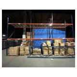 Sections of Pallet Racking, 42"x96"x192" Sections of Pallet Racking, 42"x96"x192"