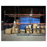 Sections of Pallet Racking, 42"x96"x192"