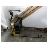 Yale Electric Pallet Jack, 4,000 lbs. Capacity, Yale Electric Pallet Jack, 4,000 lbs. Capacity,