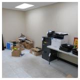 {LOT} Balance in Office c/o: 2 Folding Tables,