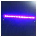 (4) Chauvet Dj #81rc Slim Strip Uv Specialty