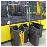 Coat Racks, Waste Receptacles & Wet Floor Signs