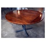 Solid Wood Square-Round Dining Table, 36"x36"/50
