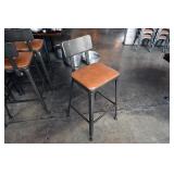 East Coast Chair and Bar Stool Metal Upholstered H