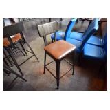 East Coast Chair and Bar Stool Metal Upholstered H
