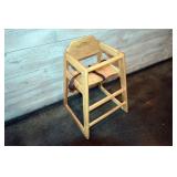 Wooden High Chairs, 30"H