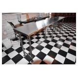 Stainless Steel Table, 24"x120"42"H