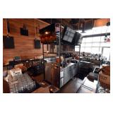 Custom Rustic Bar Fixture, 88"x49 1/2"x114"H