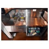 Krowne Model KR18-12DS Corner Bar Sink, 12" w/ 24