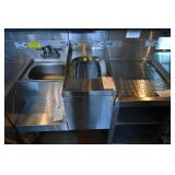 Krowne Model KR18-T12 Under Bar Trash Section, 12"