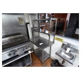 Stainless Steel Table w/ 2-Tier Rack, 36"