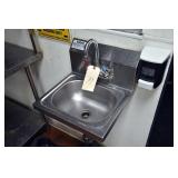 Krowne HS-2L Stainless Steel Wall Sink, 15 1/2"