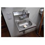 Krowne HS-2L Stainless Steel Wall Sink, 15 1/2"