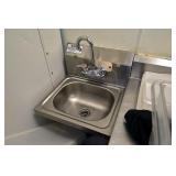 Krowne HS-2L Stainless Steel Wall Sink, 15 1/2"