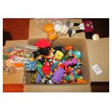 Lot - Vintage Plastic Toys, Popeye, McDonalds,