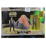 Star Wars Action Figure -Jabba the Hut and Han Sol