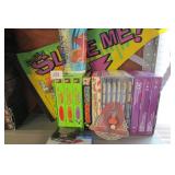 Lot - Simpsons, Looney Tunes, Pennant Etc.