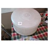 Tupperware Cake Plate