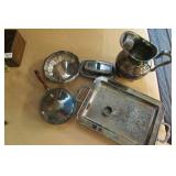 Lot -Silver Plated Serving Pieces