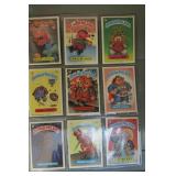 9 Garbage Pail Kids Cards