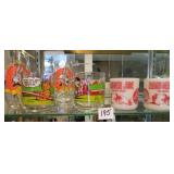 6 Collectible Glasses, Mugs, Bugs Bunny, etc.