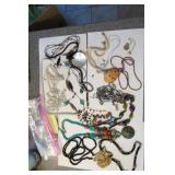 Large Lot Costume Jewelry Necklaces