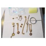 11 Pcs 10K, 12K & 14K Gold Filled Jewelry Approx