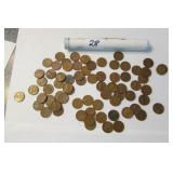 71 Wheat Pennies