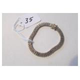 Sterling Silver Bracelet 8" 16 Grams