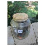 Nice German Cracker Jar full of