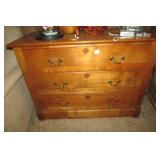 3 Drawer Oak Dresser 41" x 30.5" x 18.5"