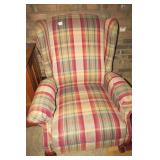 Nice Plaid Recliner