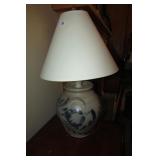 Wisconsin Pottery Lamp 1993