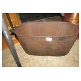 Cast Iron Boiler Pot 23.5" Long
