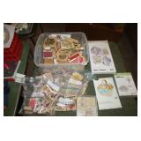 Lot - Craft Supplies and Stamps
