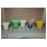Lot - AKRO AGATE Pots
