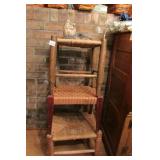 3 Stools and Chalk Cat