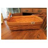 Longaberger Basket  14.5" x 4.5"