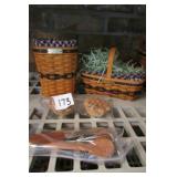 Longaberger JW Collection Miniature waste Basket