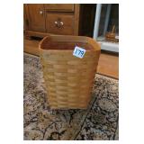 Longaberger Waste Basket 10"