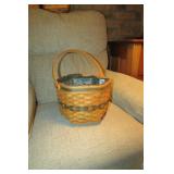 Longaberger Christmas Collection Snowflake Basket