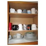 Plates and Mugs Lot
