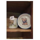 Louisville Stoneware Mug and Saucer