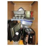 Kitchenware Lot including cast iron Cornbread Pan
