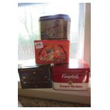 Advertising Tins Lot