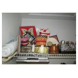 Sewing Baskets, Tins, Supplies
