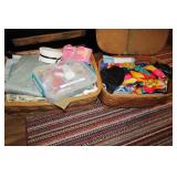 2 Large Baskets Full of Material