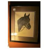 Print by Charles Carroll 1969(Majestic Prince)