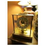Gold Tone Anniversary Clock
