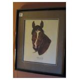 Print by Charles Carroll 1968 (Forward Pass)